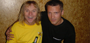 Klaus Niederhuber mit Bernie Shaw - Uriah Heep